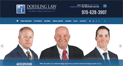 Desktop Screenshot of doehlinglaw.com