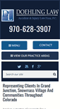 Mobile Screenshot of doehlinglaw.com